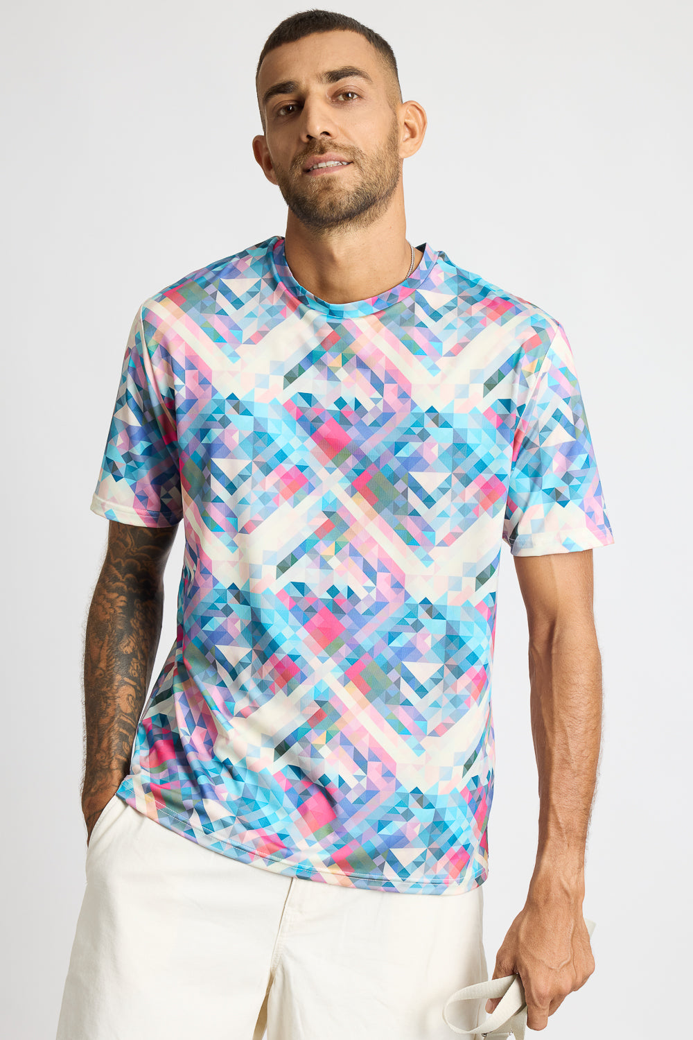 AOP Men's T-shirt - Pop Prism