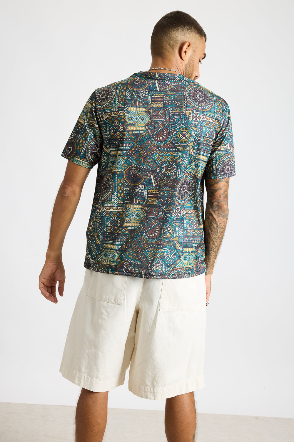 Printed Men's T-Shirt - Artsy Motifs