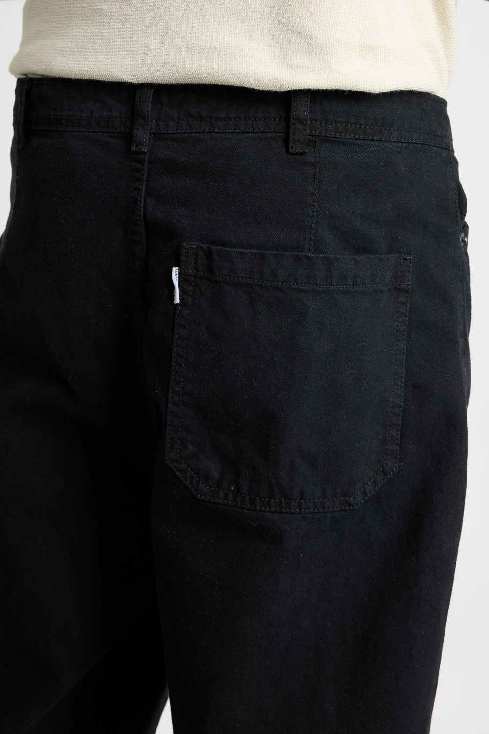 Casual Black Men's Straight Jeans