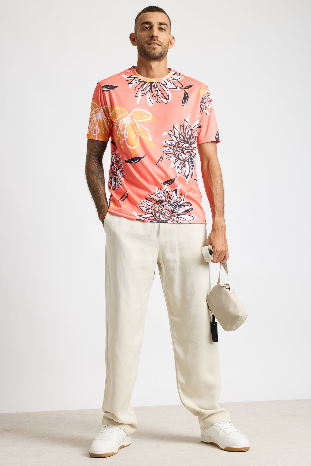 Printed Men's T-Shirt - Bloom