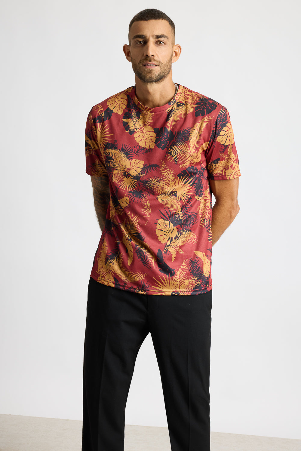 Printed Men's T-Shirt - Safari Mirage