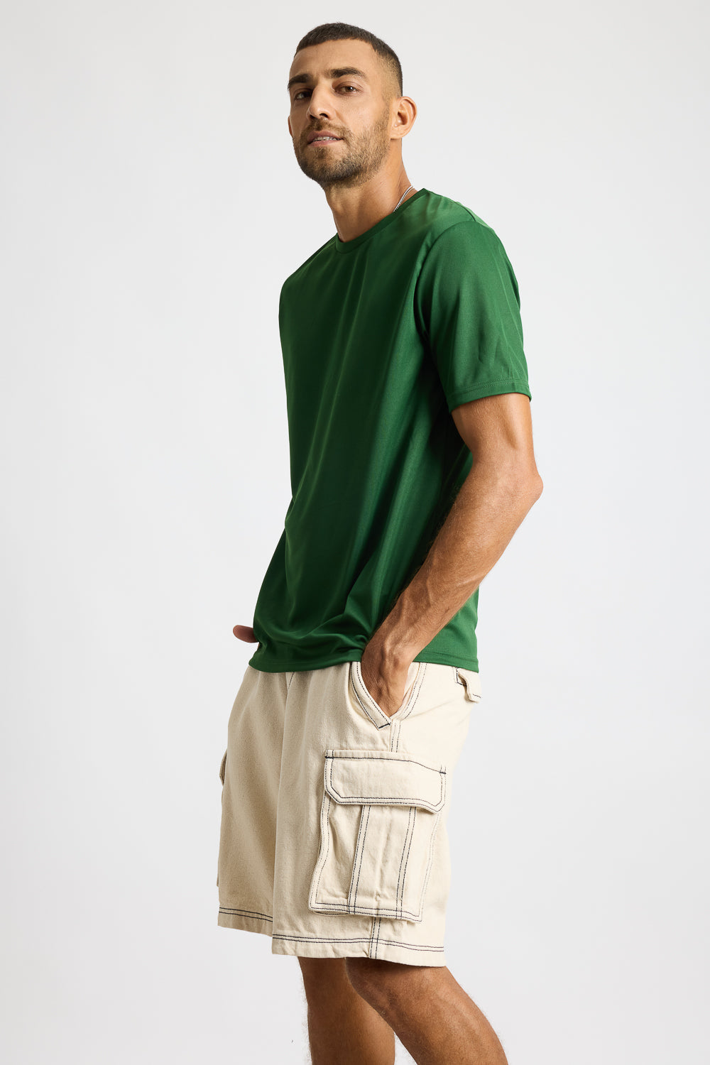 Printed Men's T-Shirt - Green