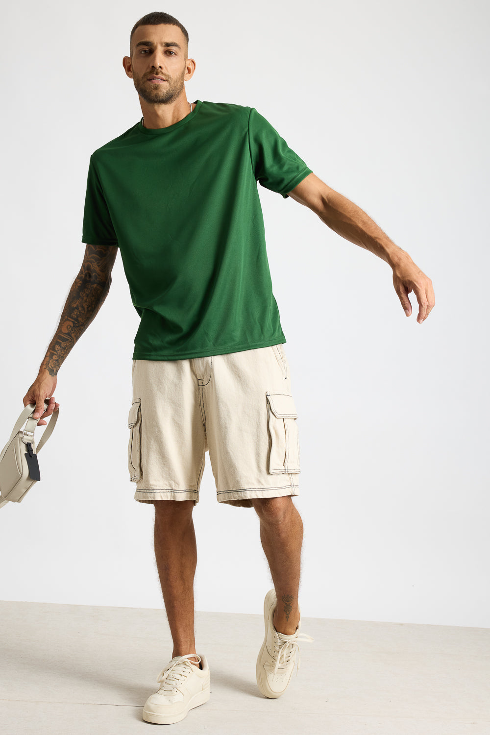 Printed Men's T-Shirt - Green