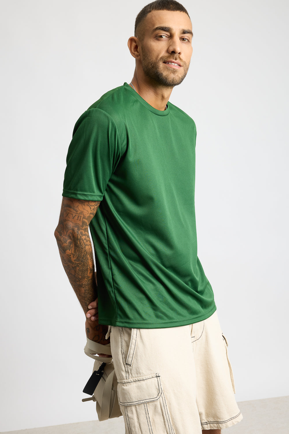 Printed Men's T-Shirt - Green