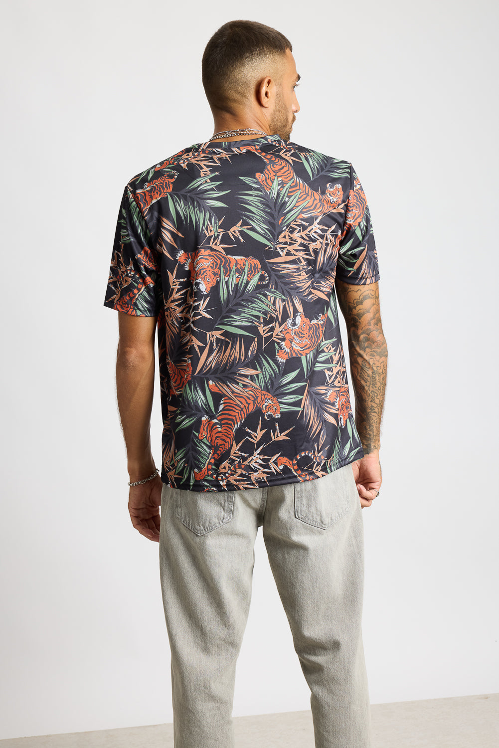 Printed Men's T-Shirt - Tropics