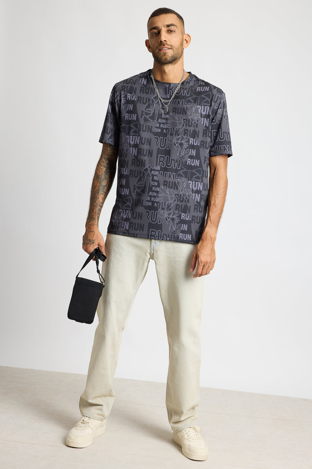 Printed Men's T-Shirt - Athlete