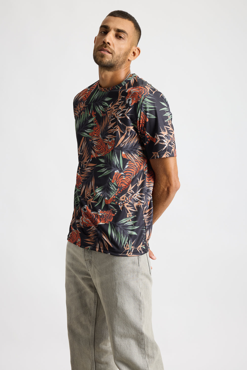Printed Men's T-Shirt - Tropics