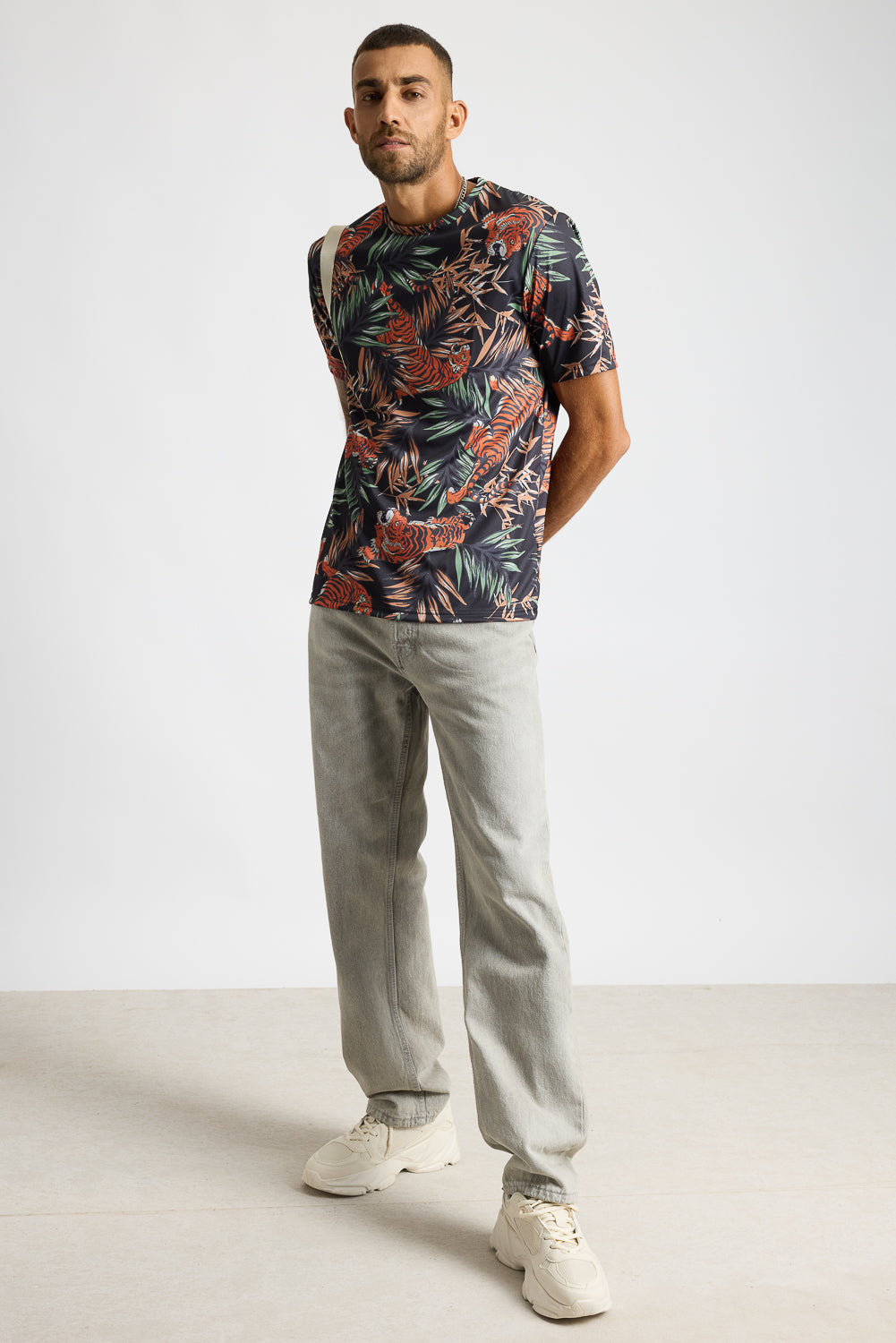 Printed Men's T-Shirt - Tropics