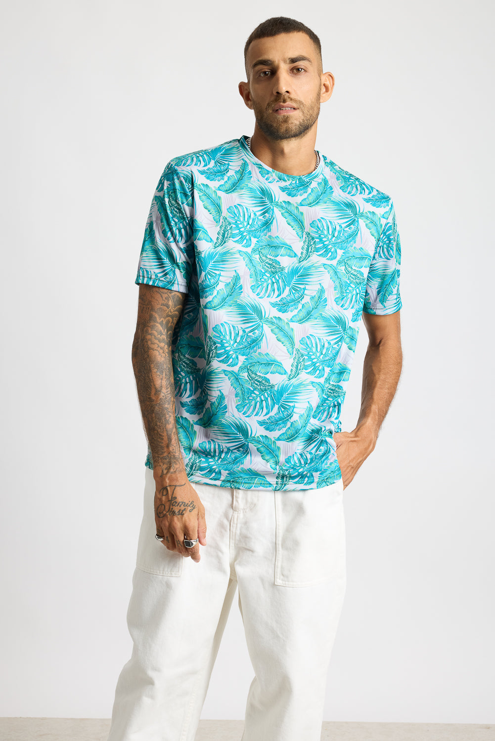 Printed Men's T-Shirt - Oasis