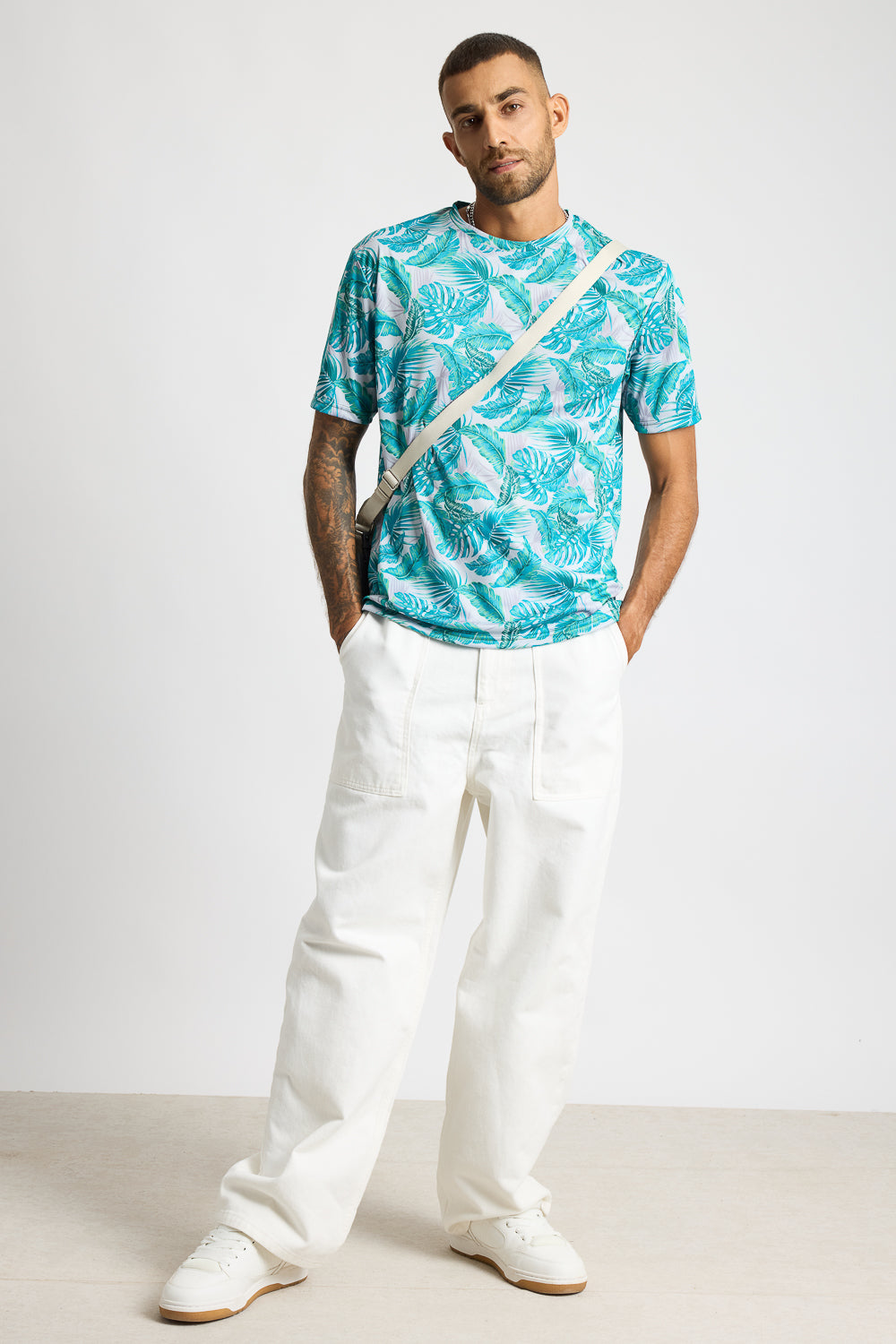 Printed Men's T-Shirt - Oasis