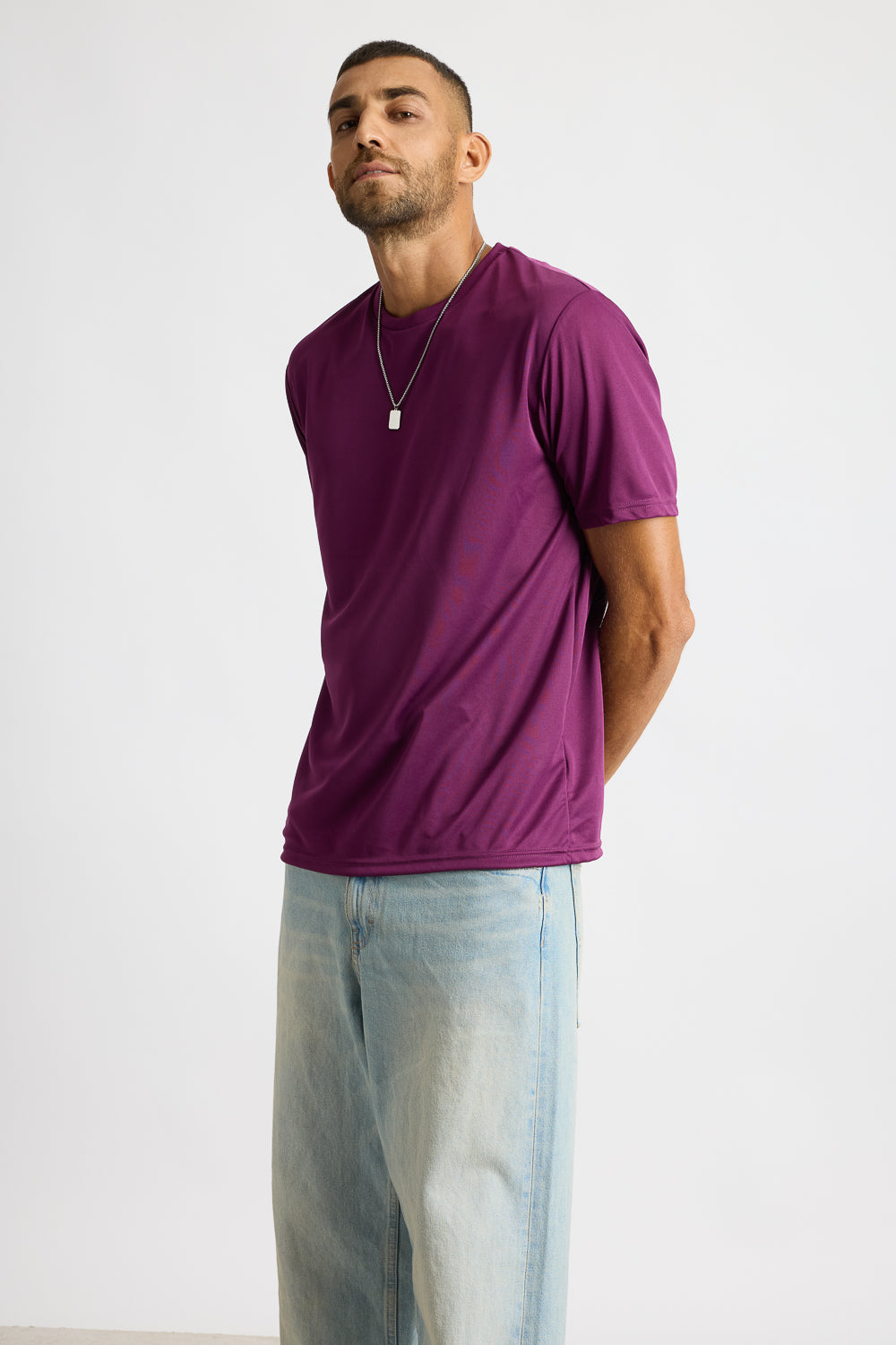 AOP Men's T-shirt - Classic Purple