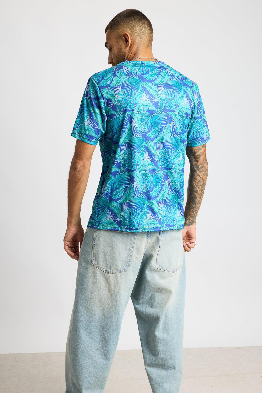 Printed Men's T-Shirt - Botanical Bash