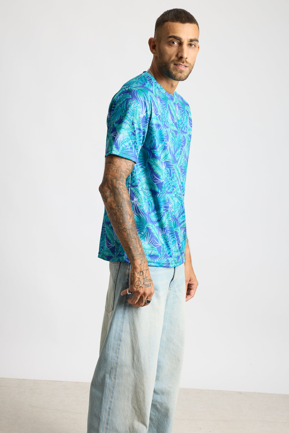 Printed Men's T-Shirt - Botanical Bash