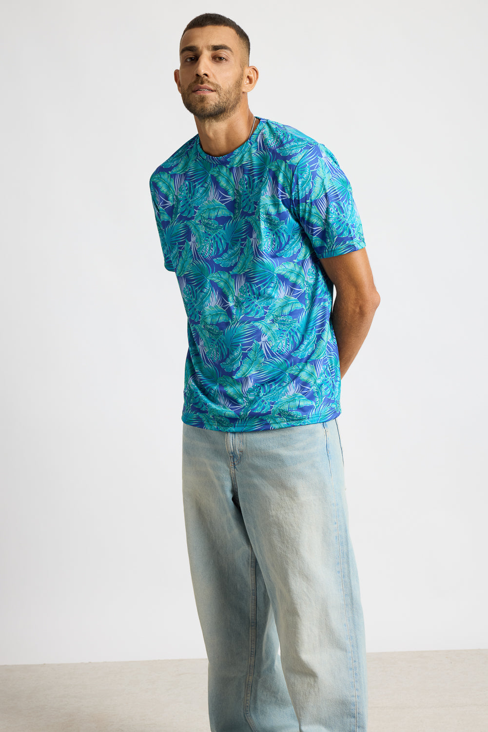 Printed Men's T-Shirt - Botanical Bash