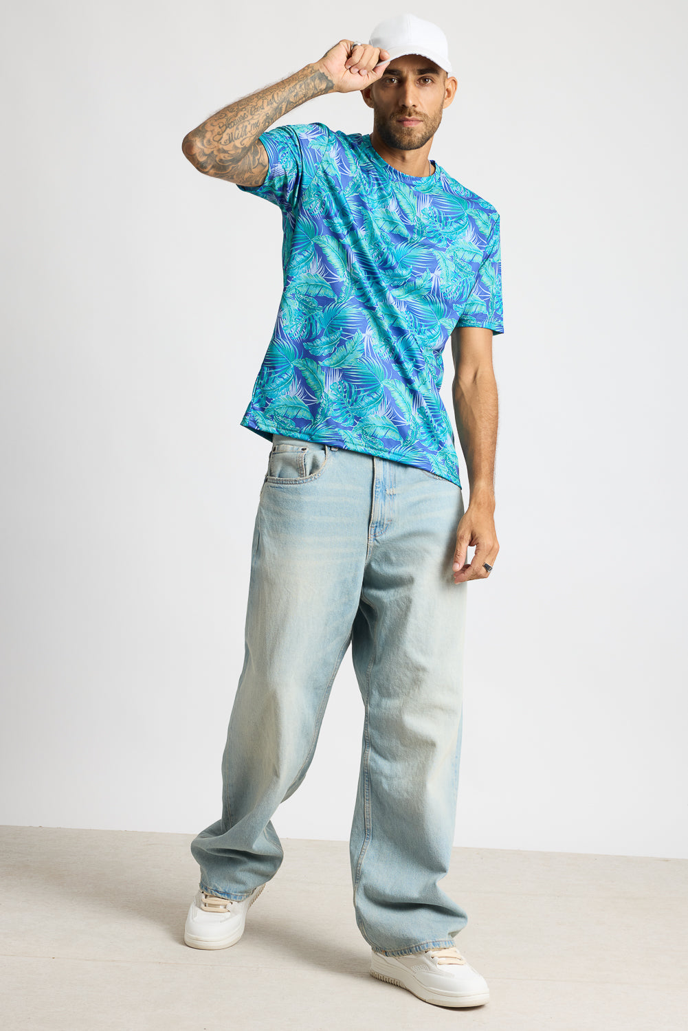 Printed Men's T-Shirt - Botanical Bash