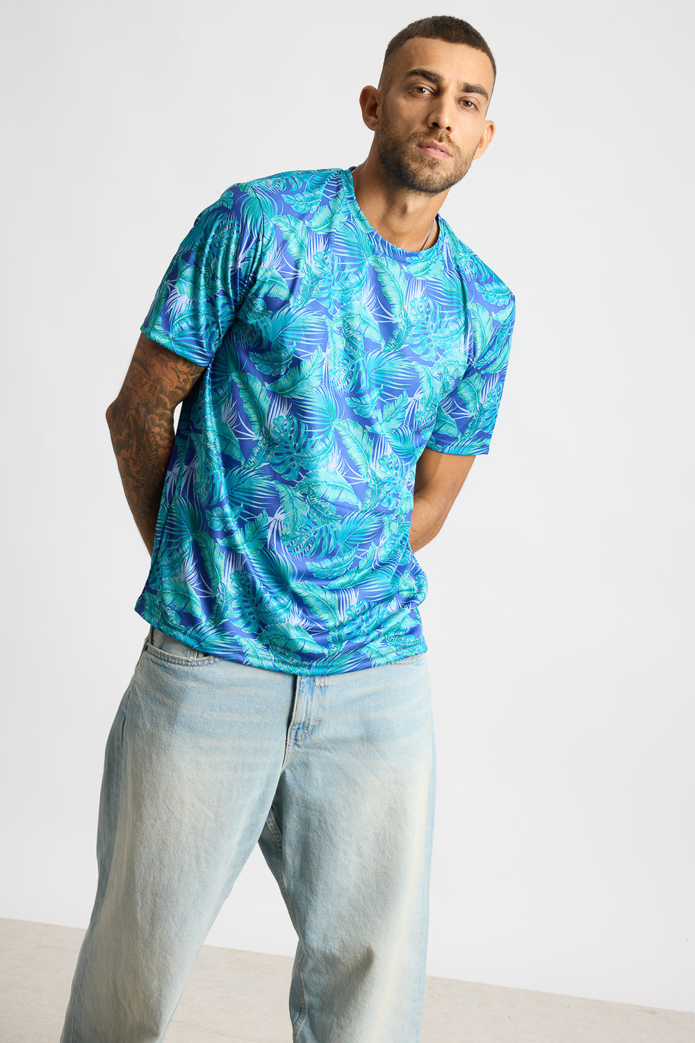 Printed Men's T-Shirt - Botanical Bash