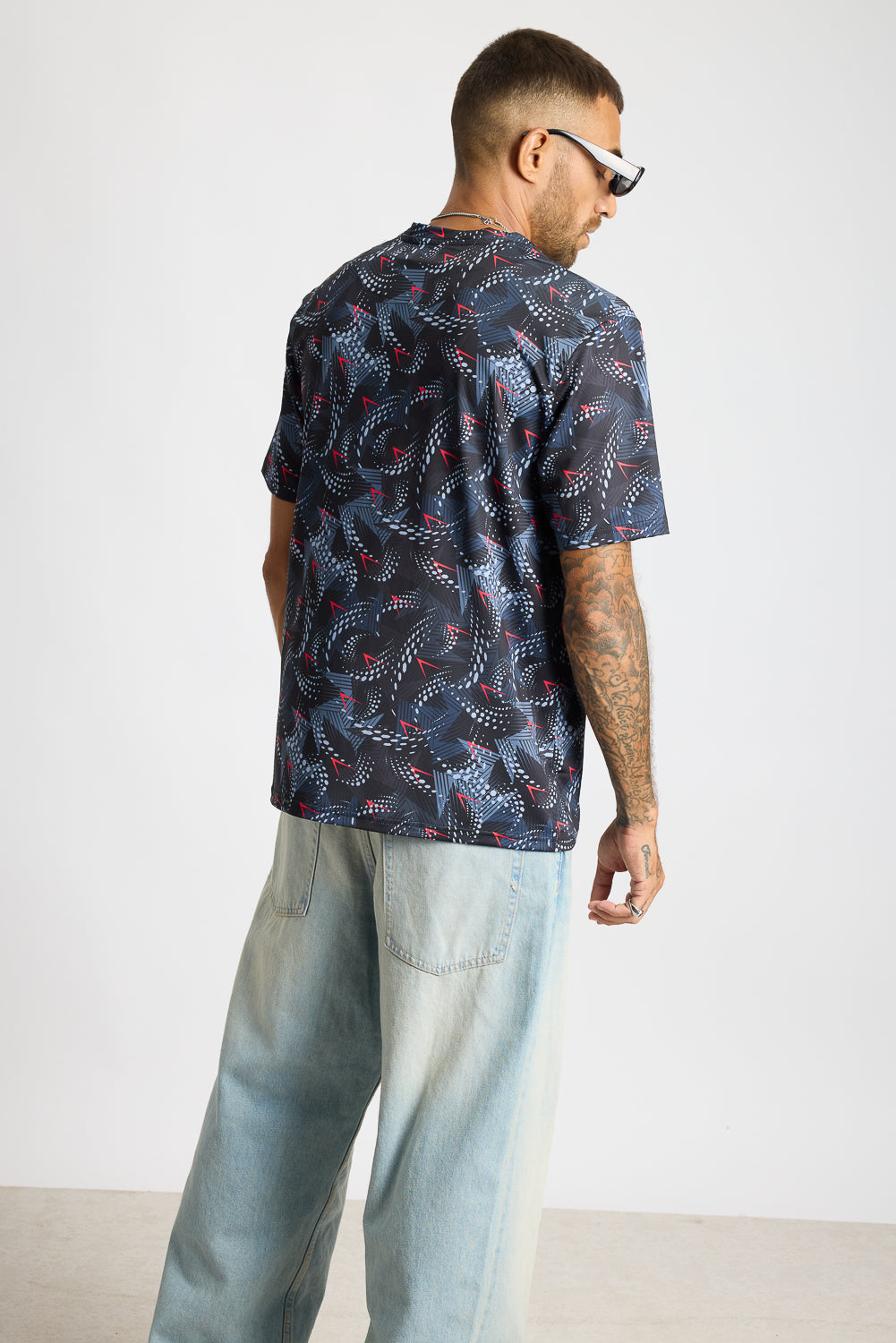 Printed Men's T-Shirt - Electro