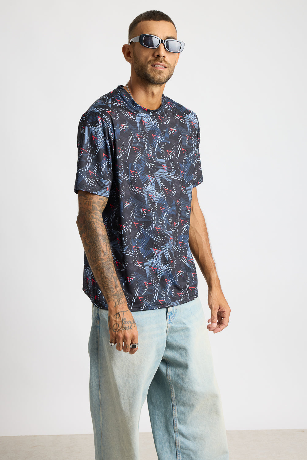 Printed Men's T-Shirt - Electro