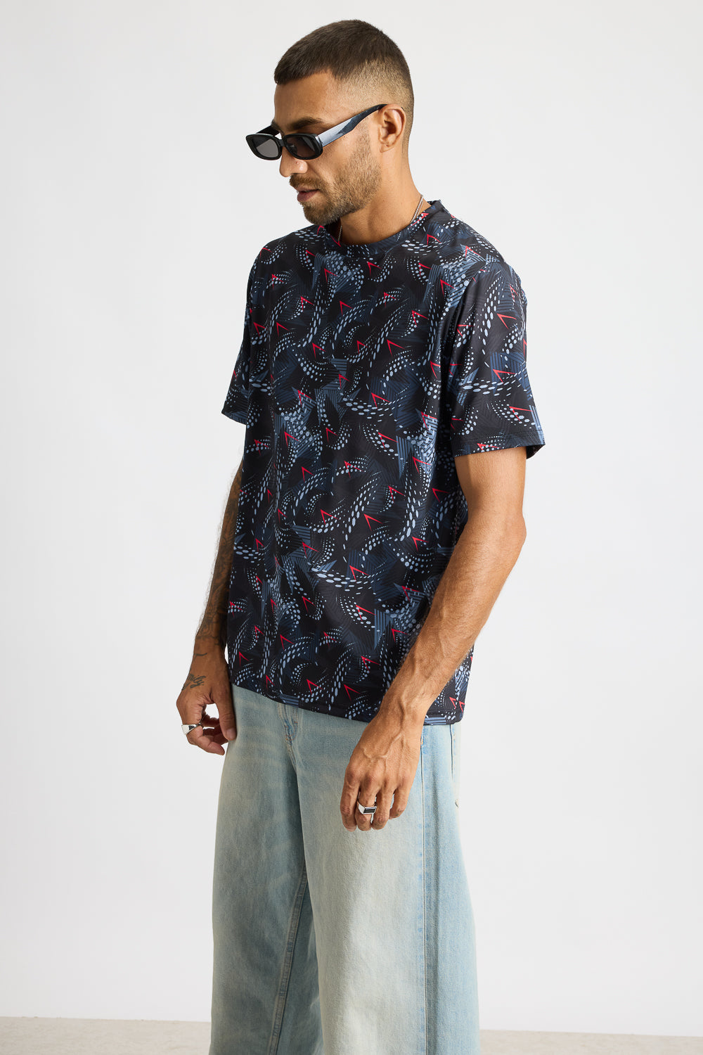 Printed Men's T-Shirt - Electro