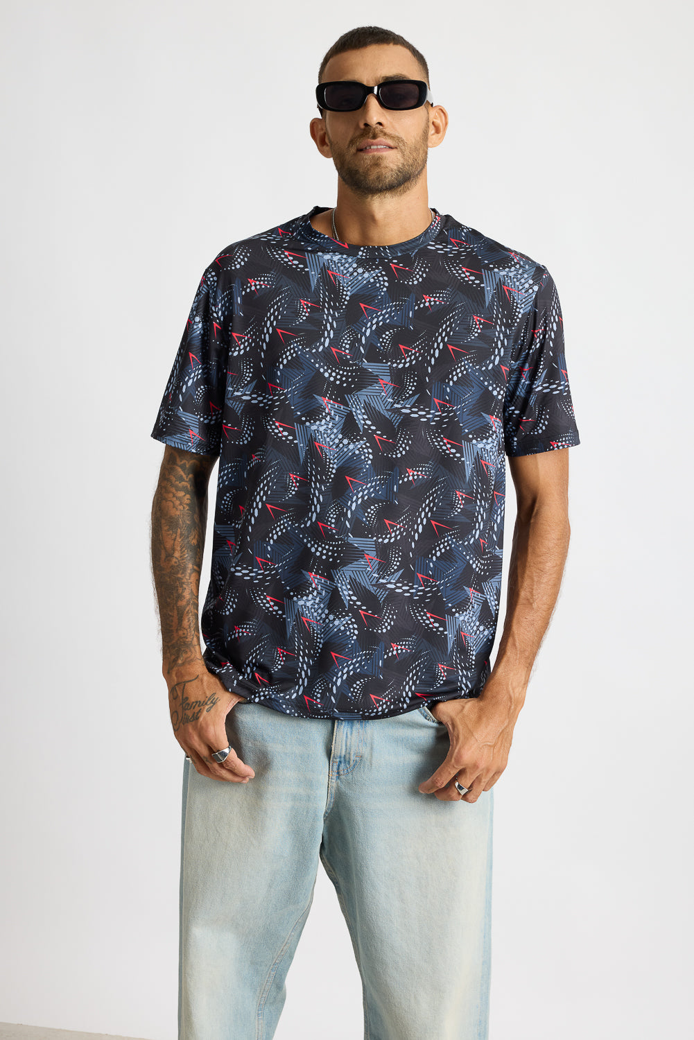 Printed Men's T-Shirt - Electro