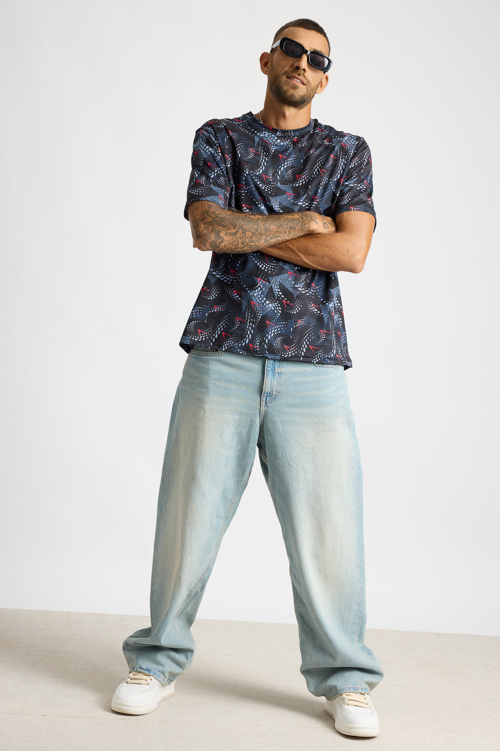 Printed Men's T-Shirt - Electro
