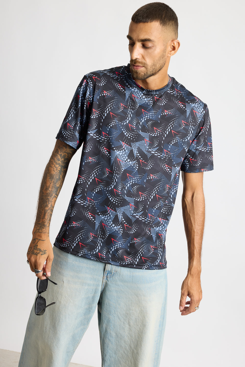 Printed Men's T-Shirt - Electro