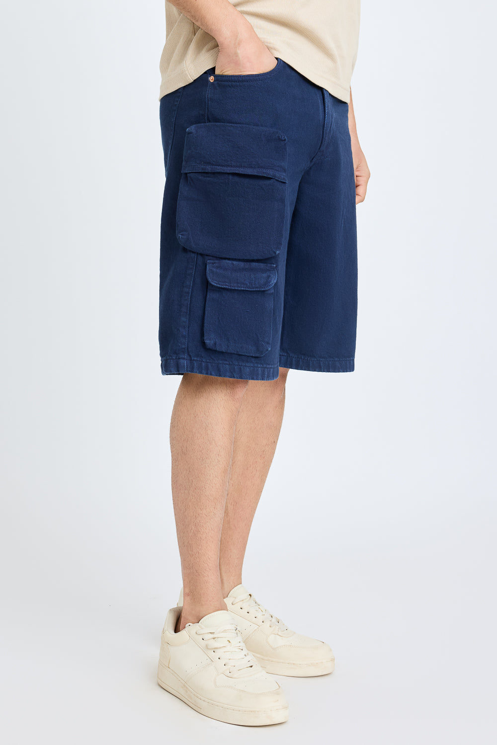 Men's Indigo Blue Shorts