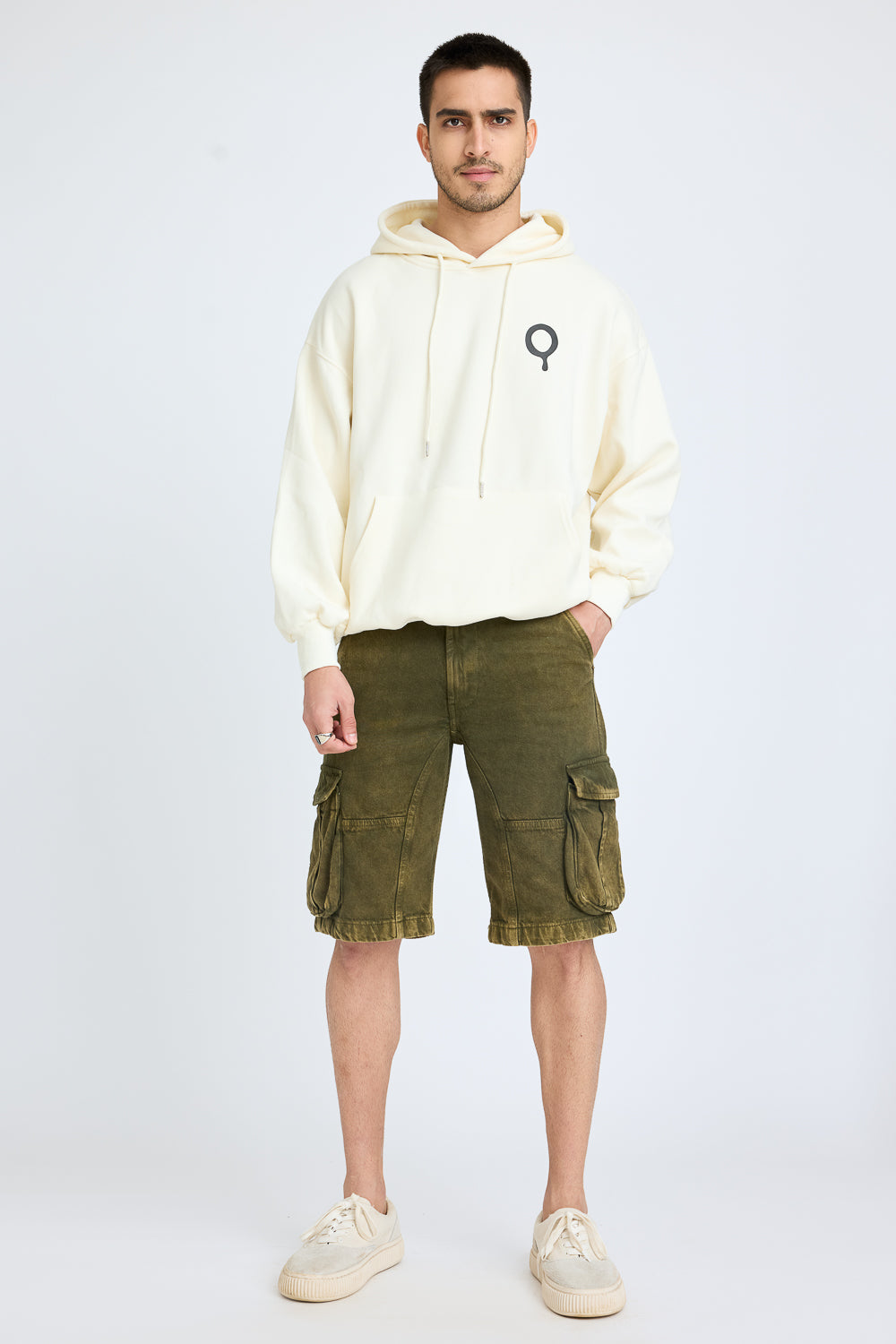 Men's Olive Cargo Shorts
