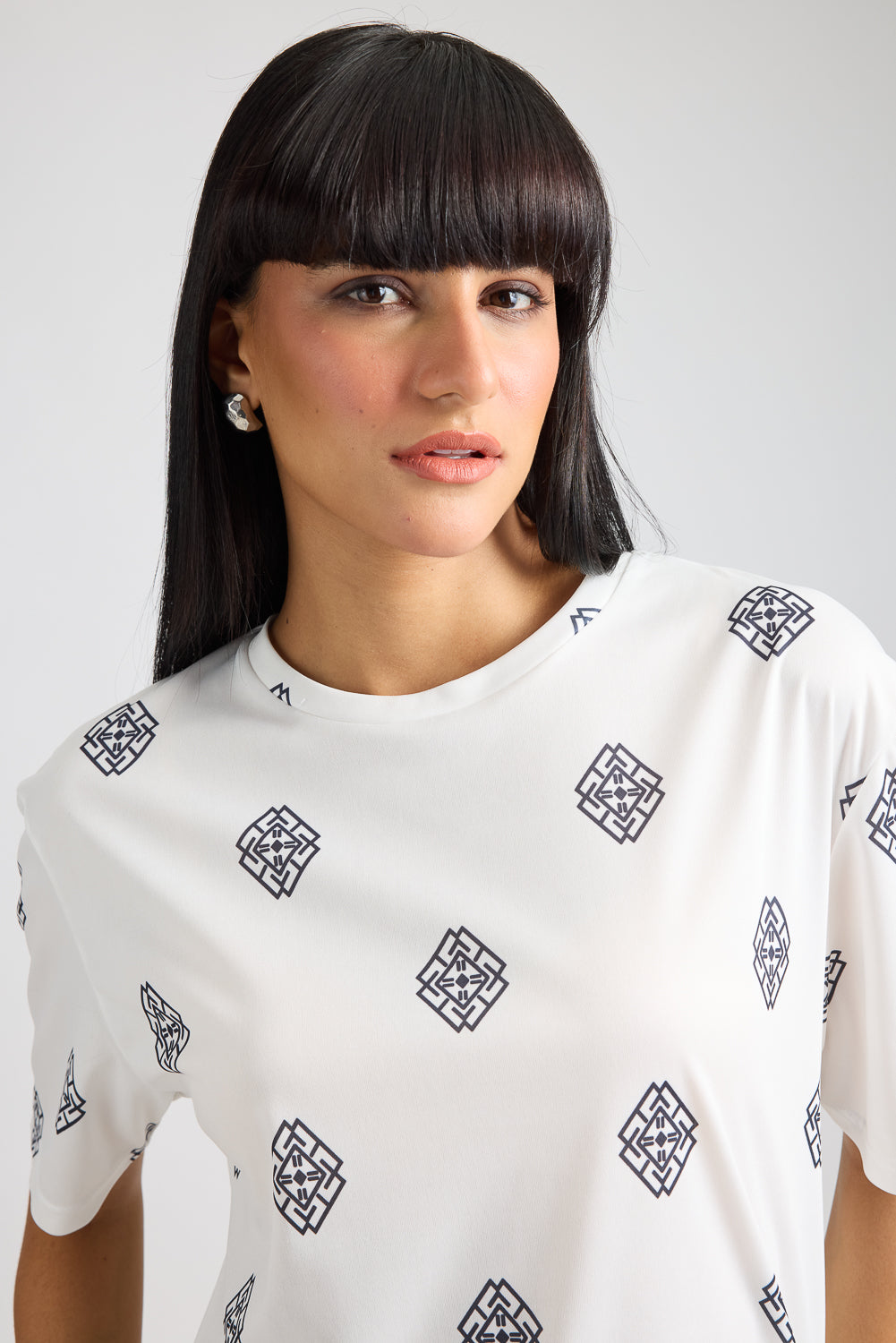 Printed Women's T-Shirt - Mythical Motifs