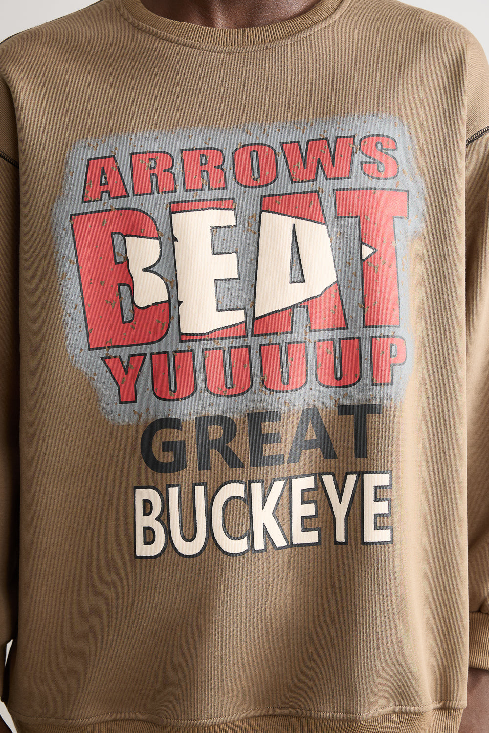 Oversized Vivid Men's Sweatshirt