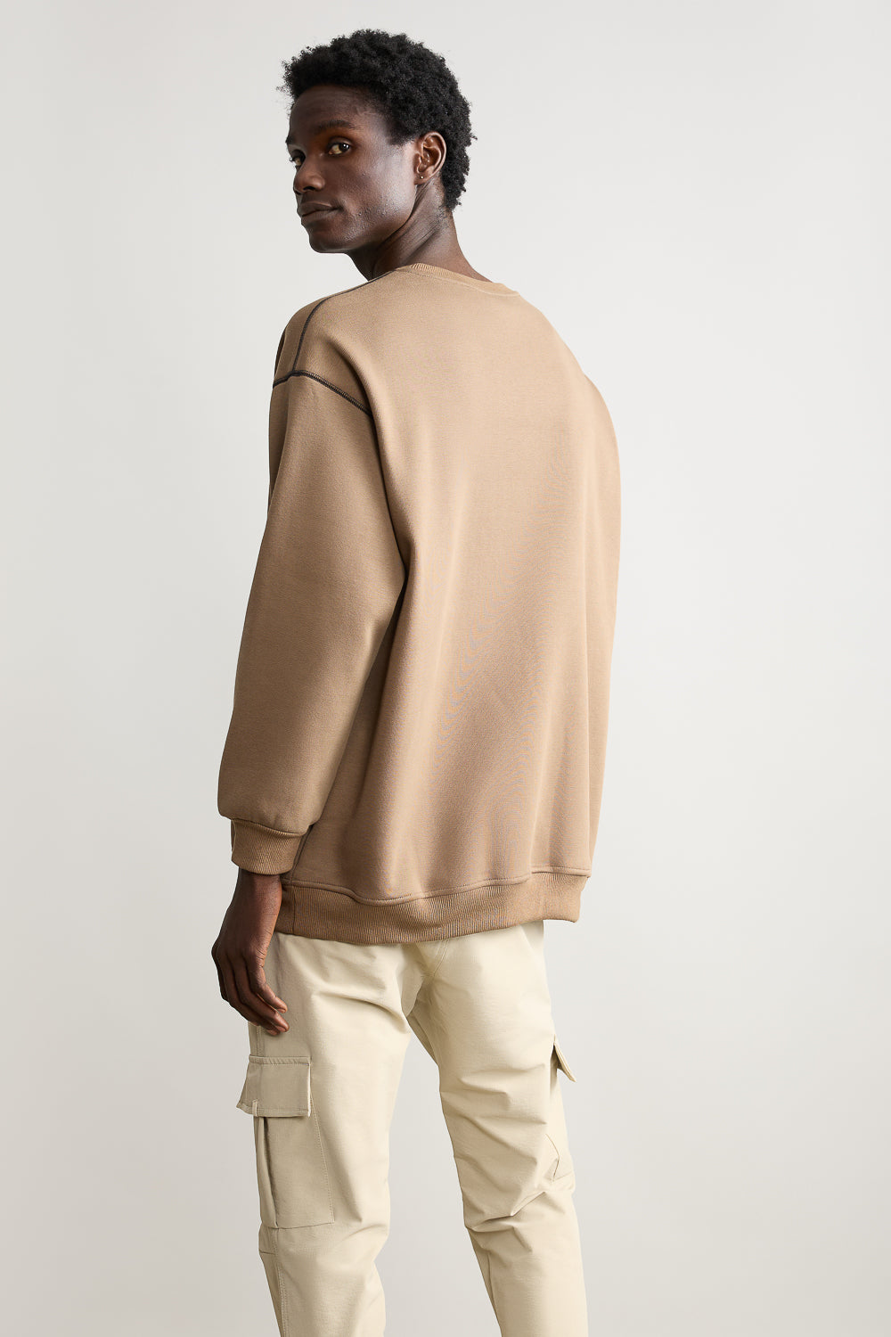 Oversized Vivid Men's Sweatshirt