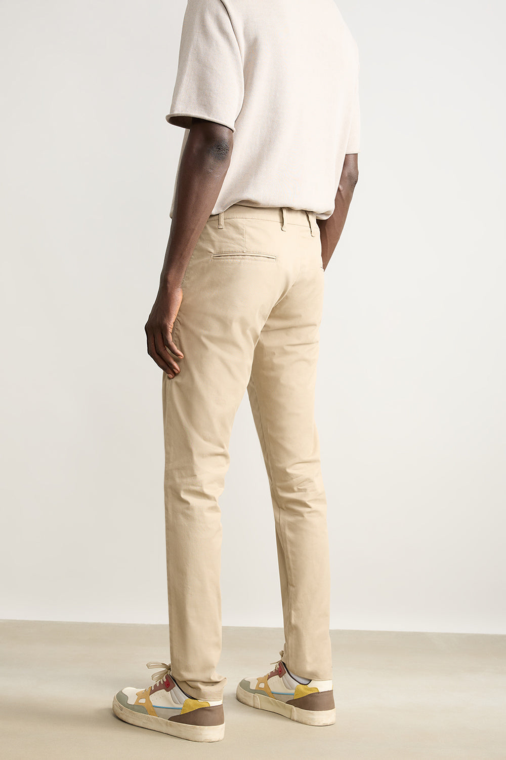 Men's Ecru Summer Pants