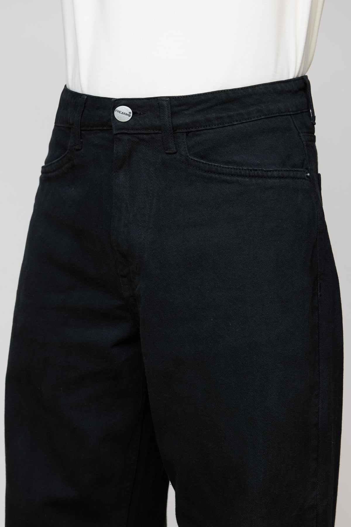 Urban Eclipse Black Men's Baggy Straight Jeans