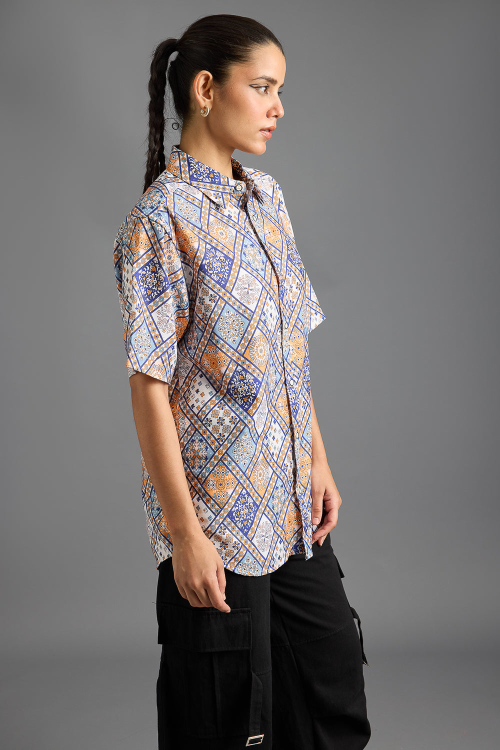 Indie Printed Women's Resort Shirt