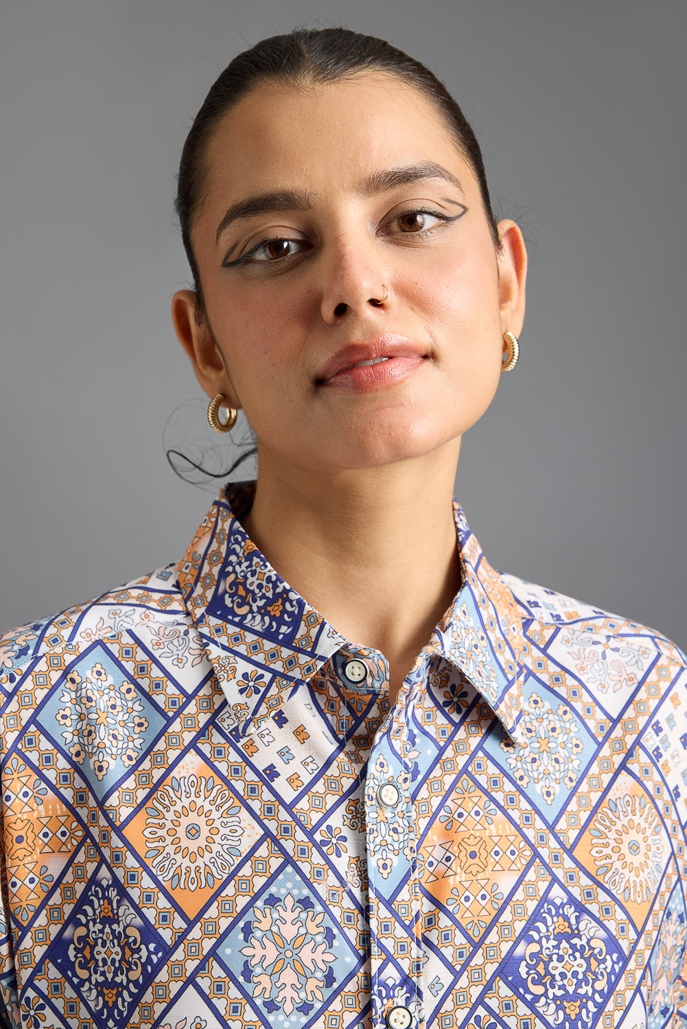 Indie Printed Women's Resort Shirt