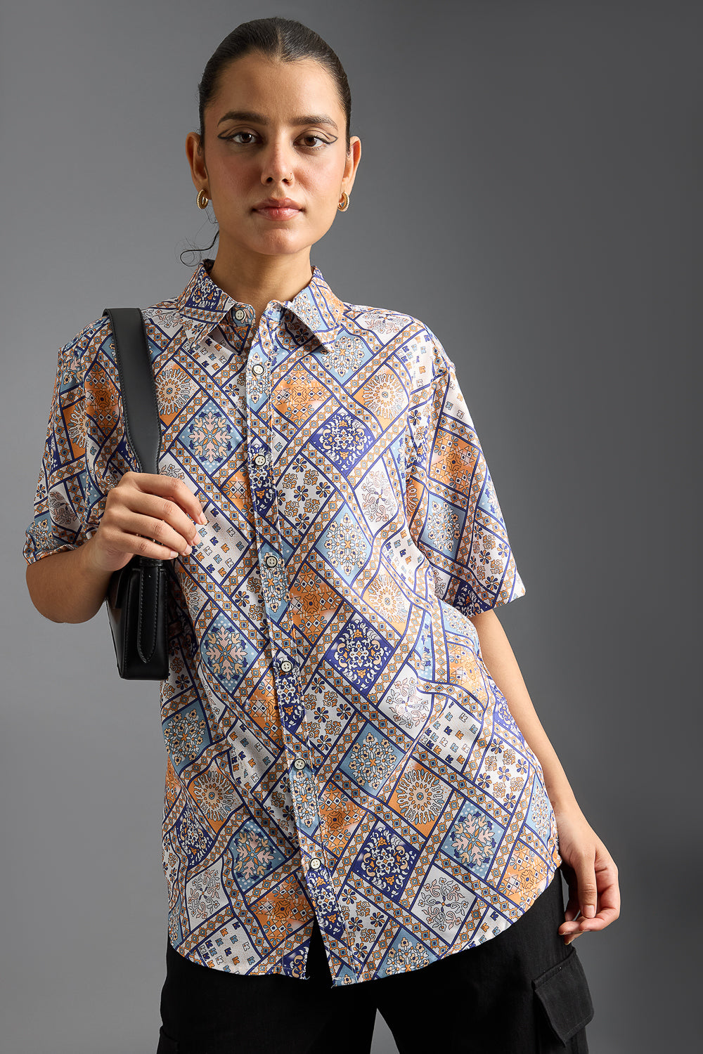 Indie Printed Women's Resort Shirt