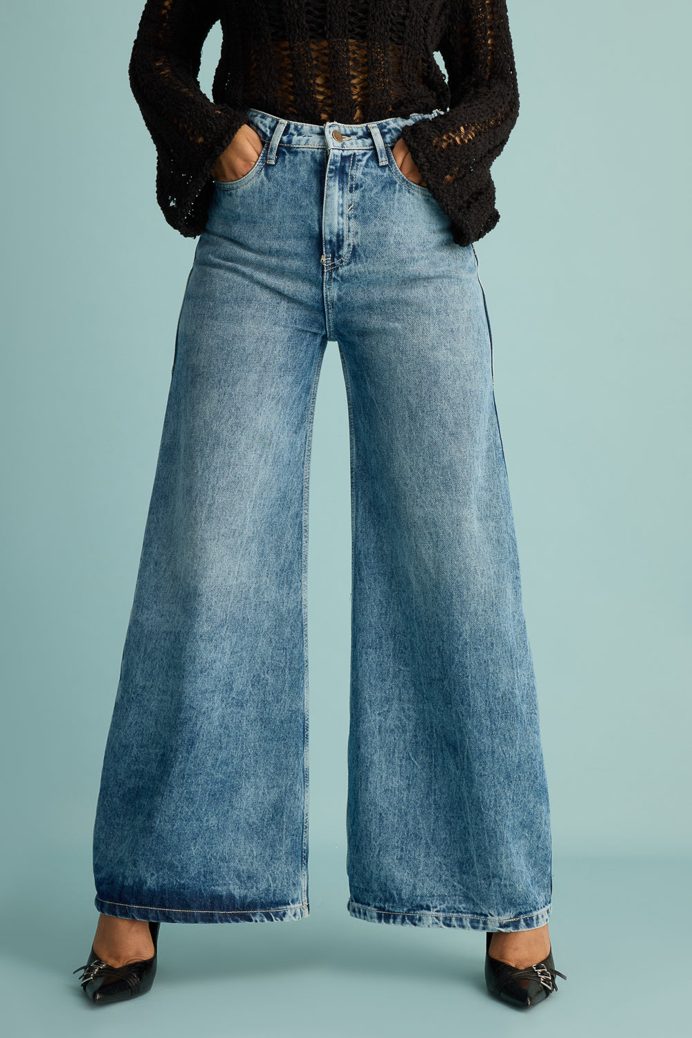 Retro Revive Women's Flare Jeans