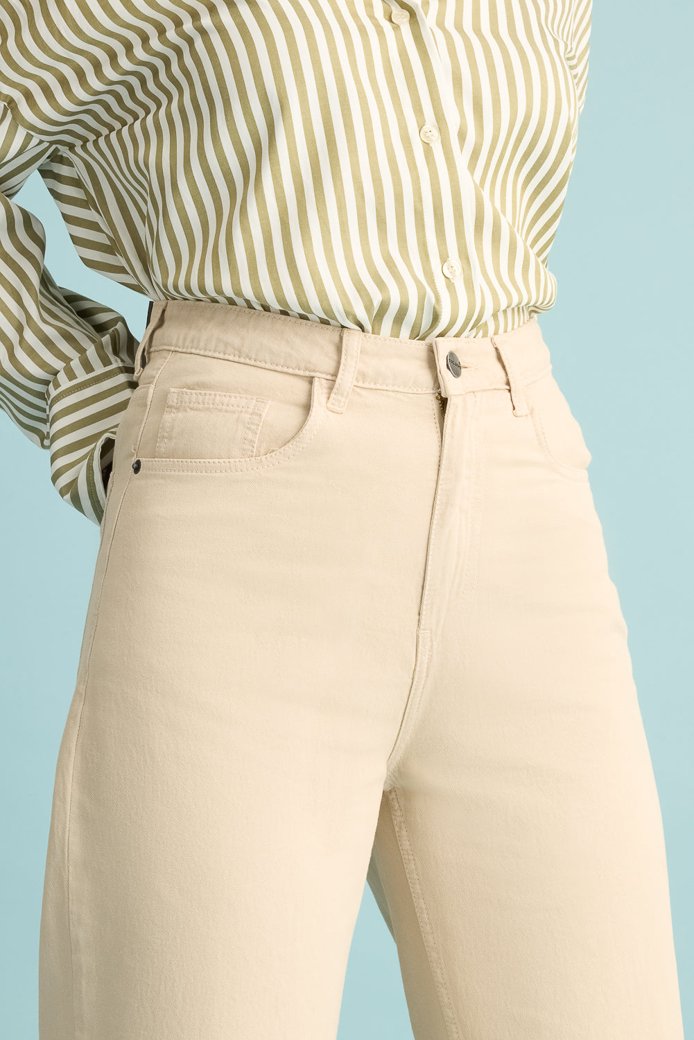 Birch White Women's Straight Jeans