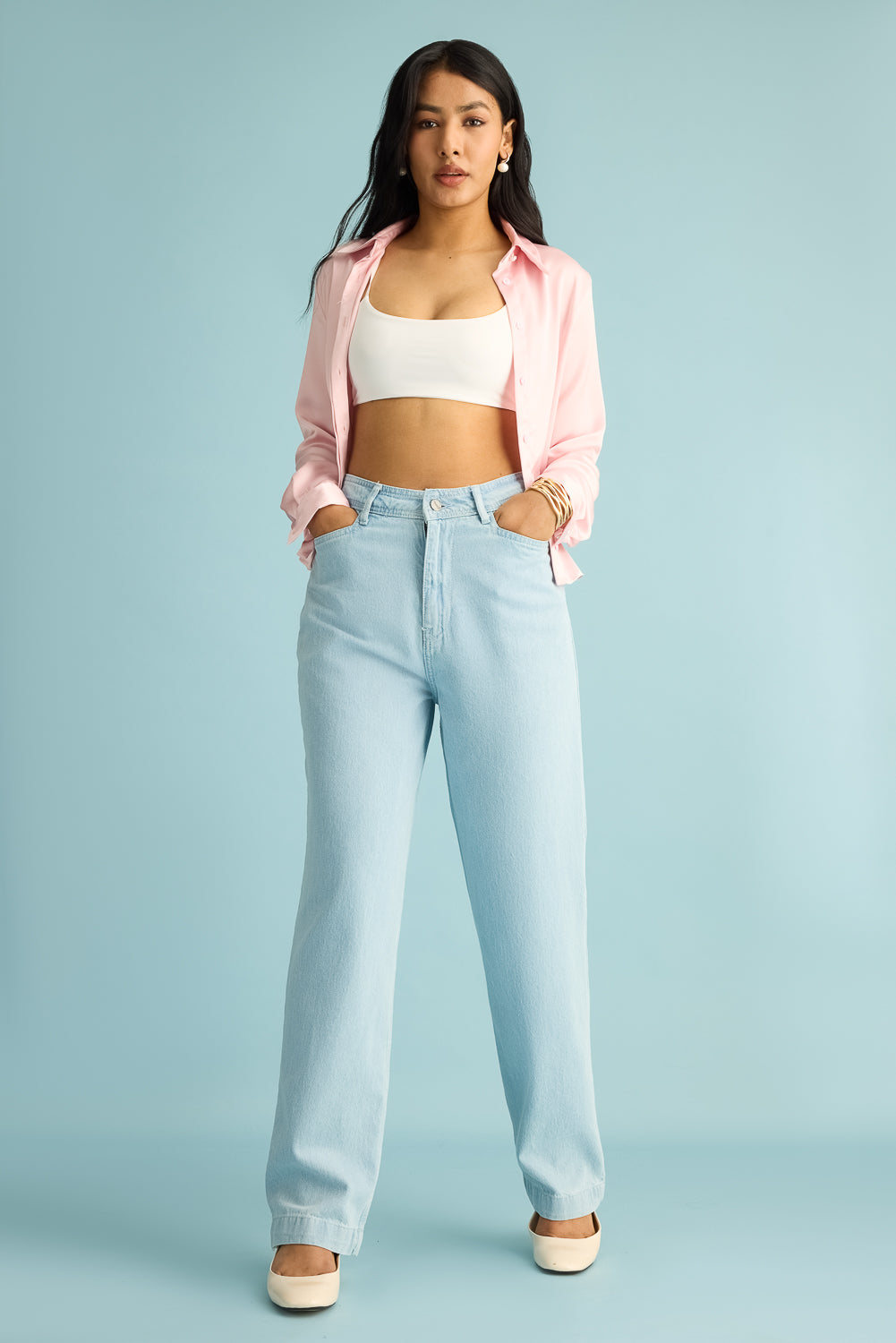 Venus Blue Women's Straight Fit Jeans