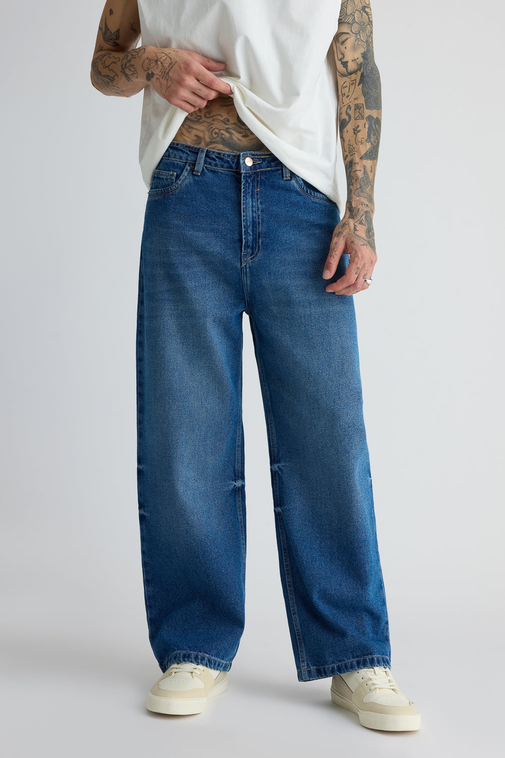 Prism Blue Men's Straight Jeans
