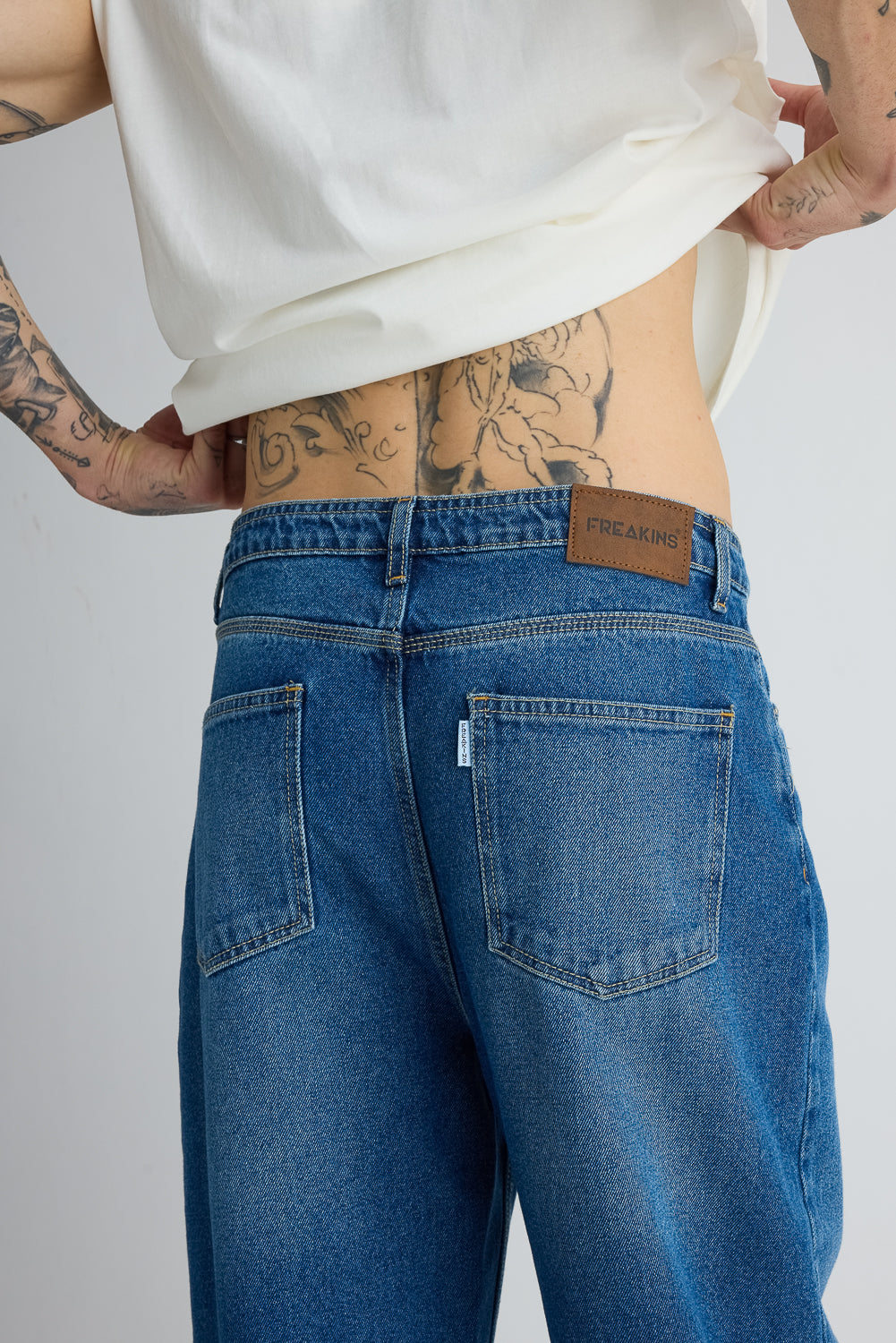 Prism Blue Men's Straight Jeans