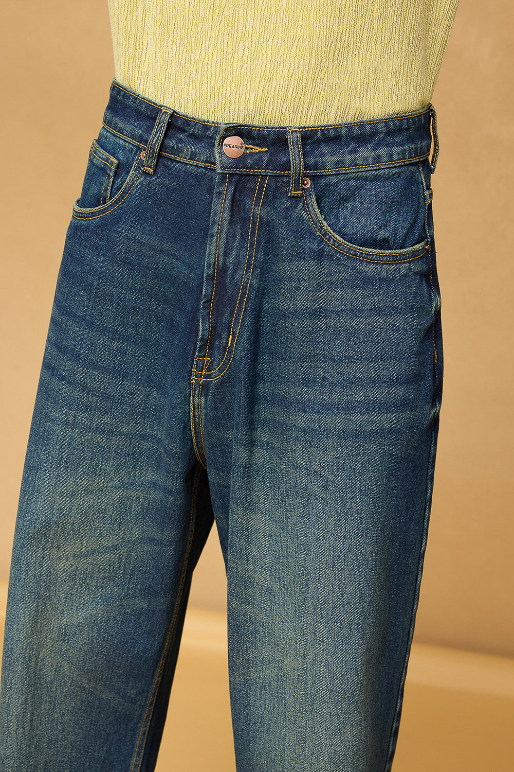 Tinted Lagoon Tinted Men's Baggy Straight Jeans