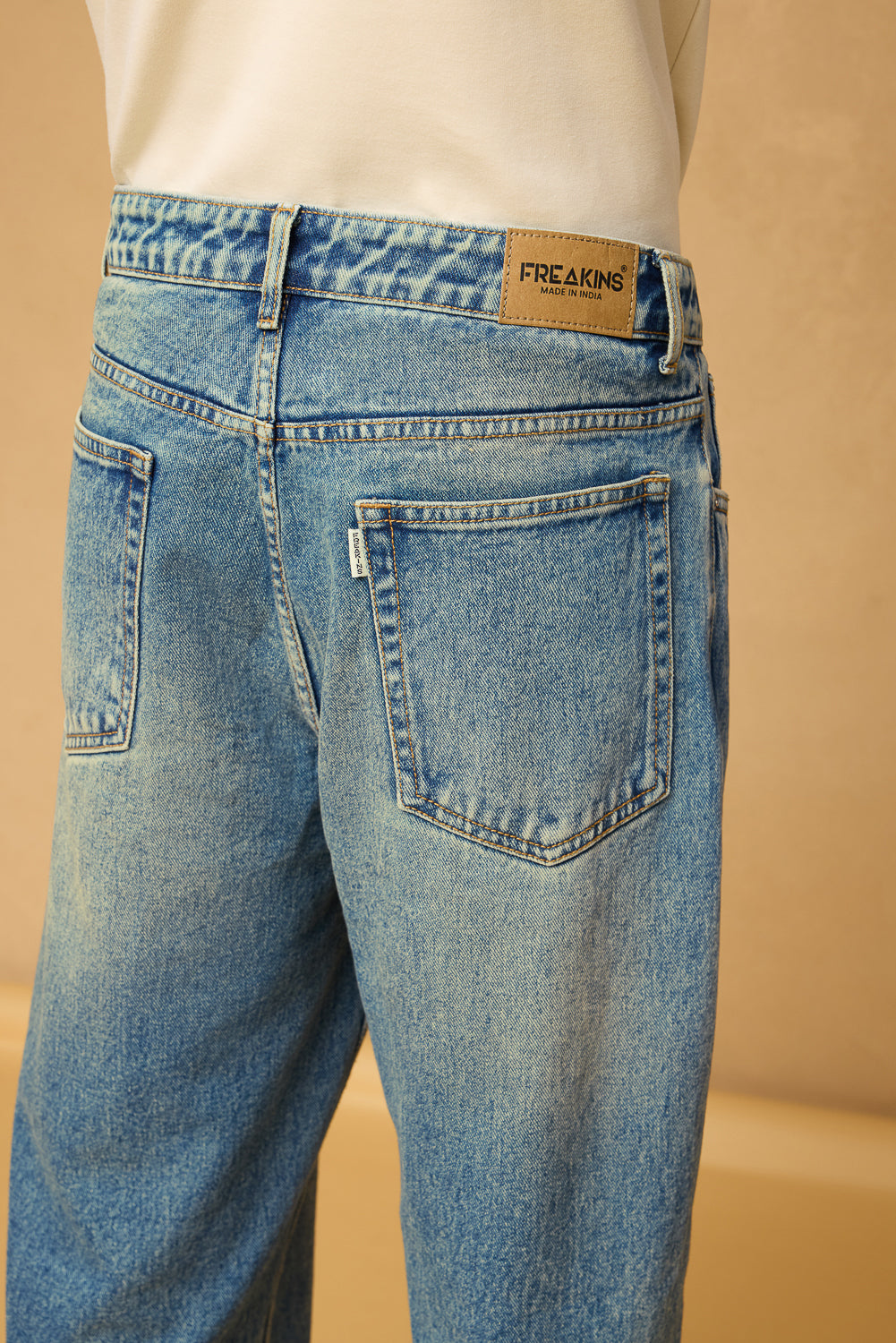 Blue Spruce Men's Baggy Straight Jeans