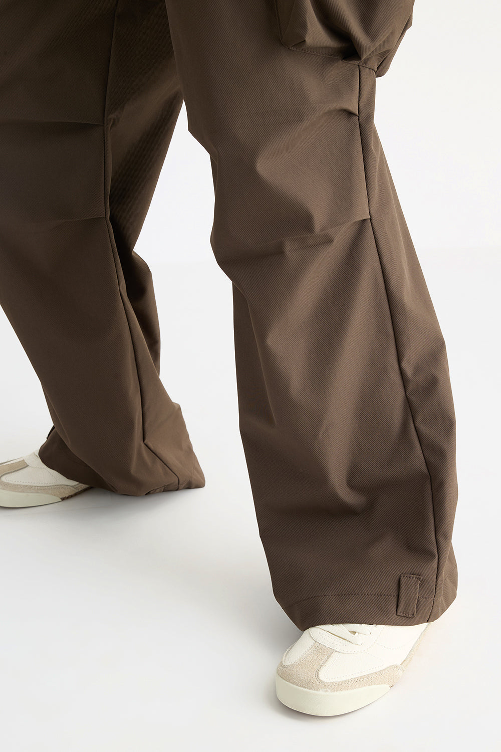 Brown Parachute Women's Straight Cargos Pants