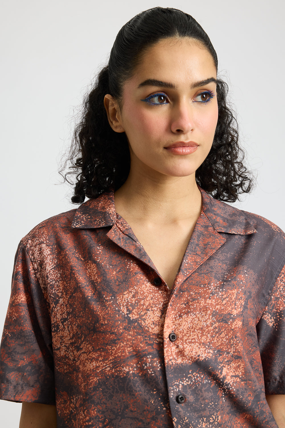 Desty Print Women's Resort Shirt