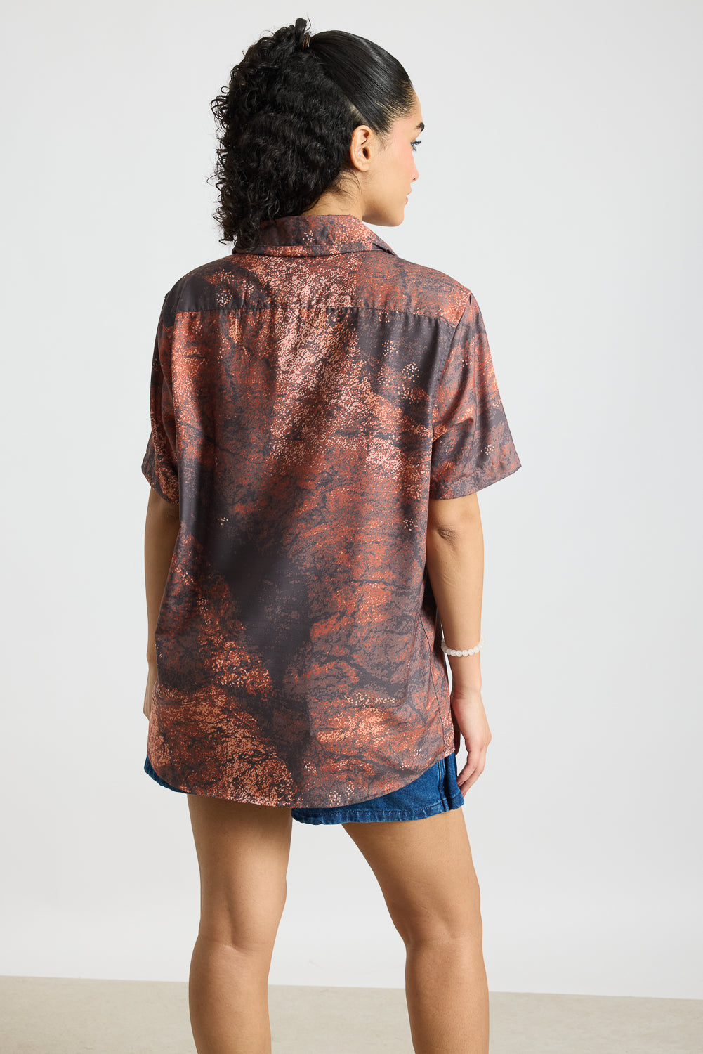 Desty Print Women's Resort Shirt