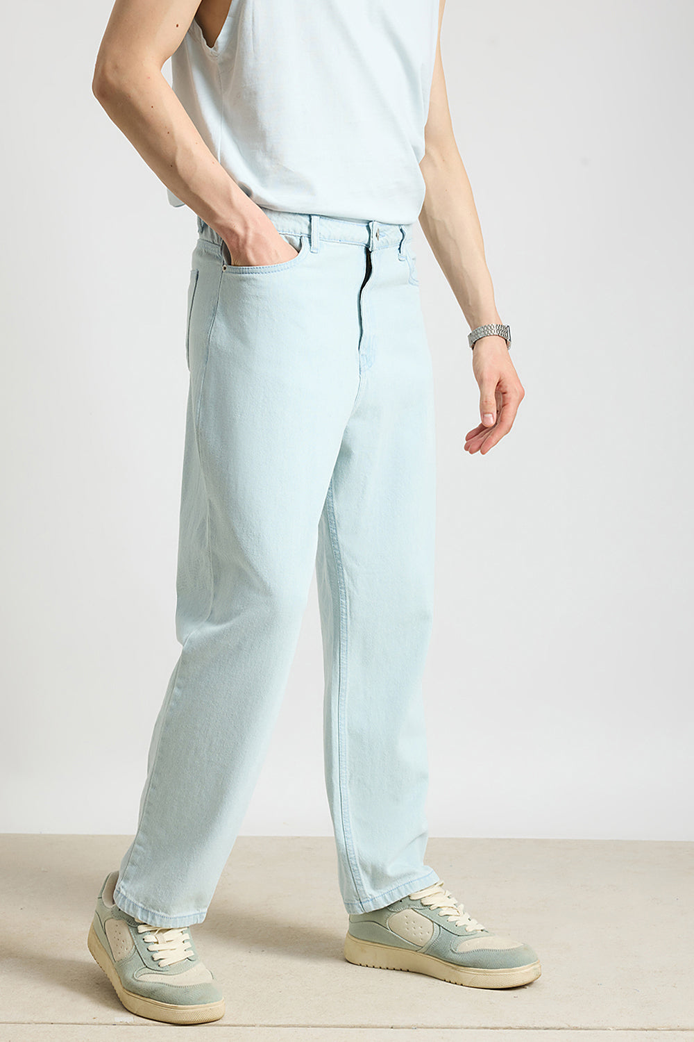 Effortless Flow Slouchy Men's Jeans