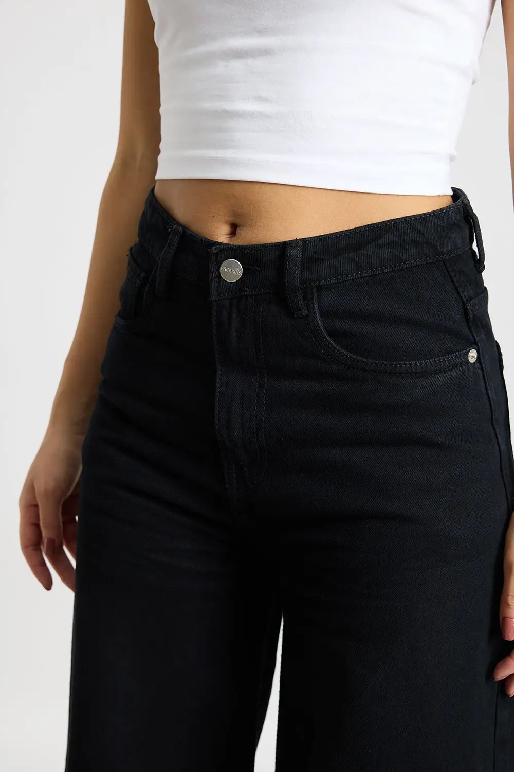 Jet Black Women's Flare Jeans