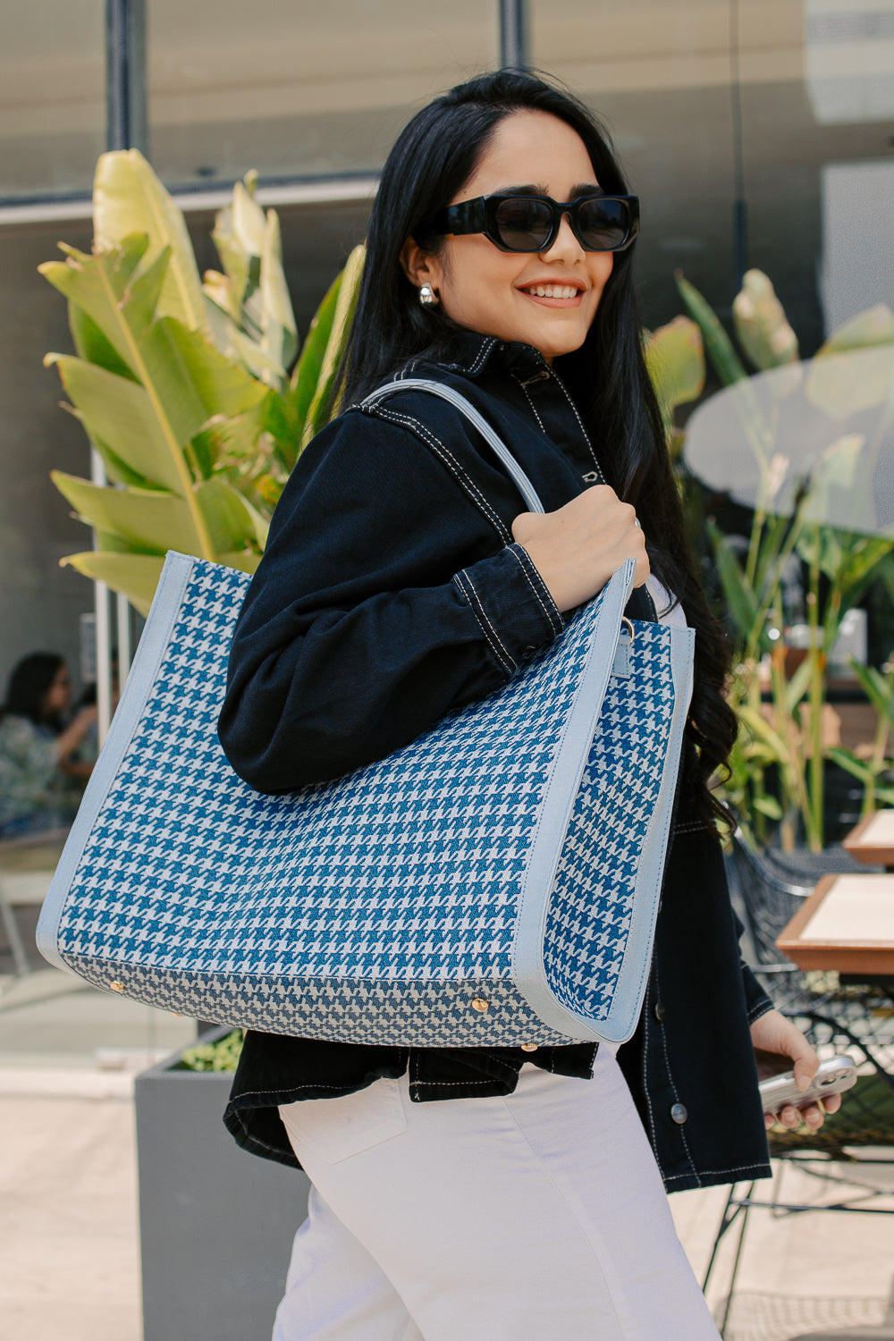 The Blue Tote Bag