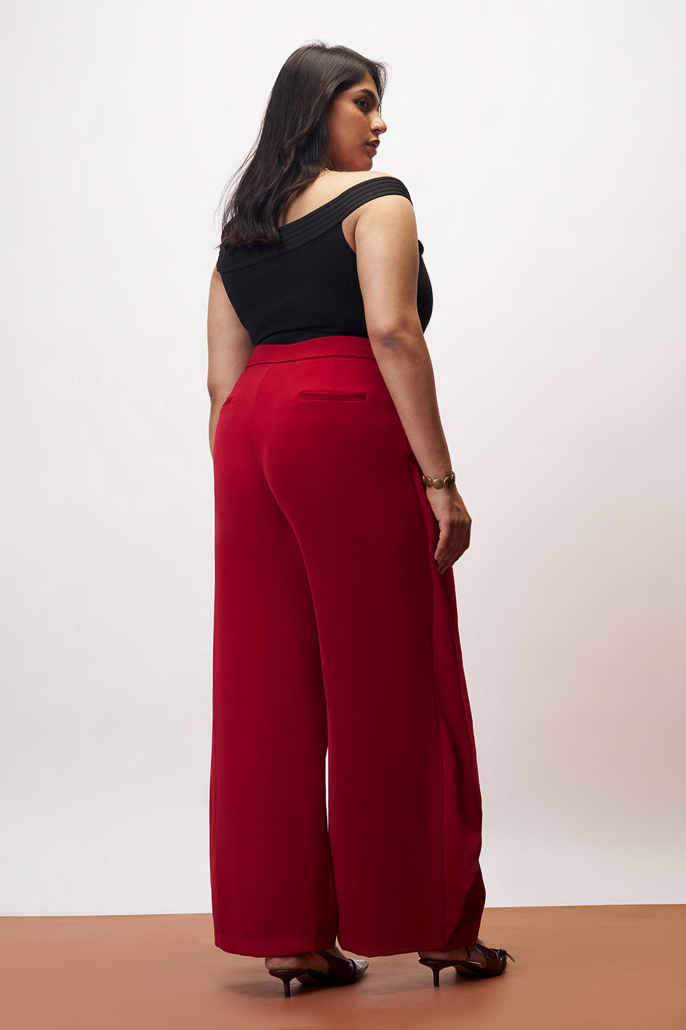 Rouge Curve Pareo Korean Pants